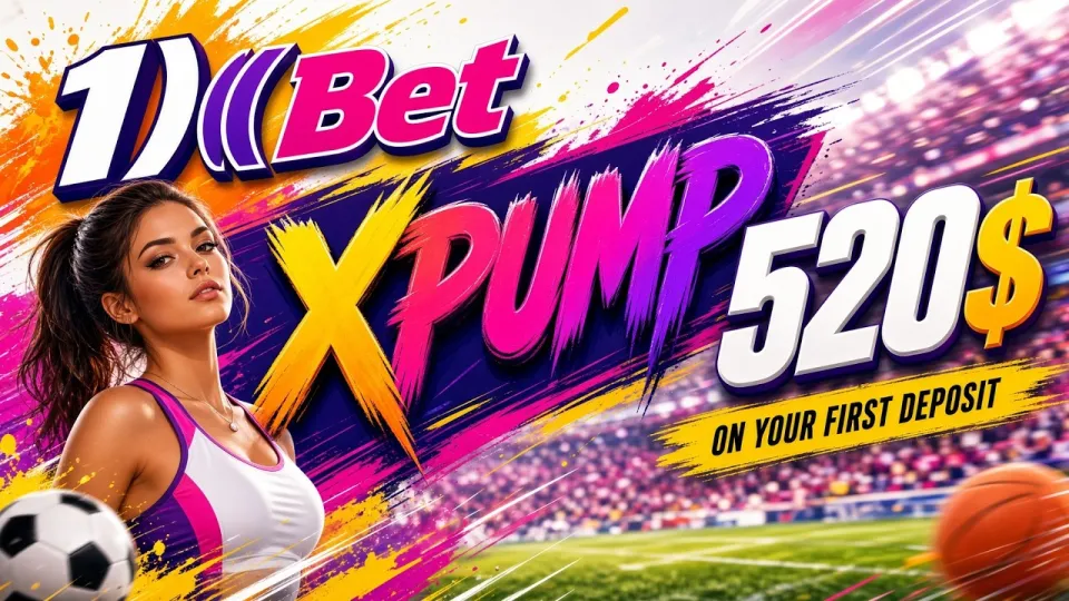1XBET promo code XPUMP unlocks a $520 bonus on your first deposit when you follow these simple steps